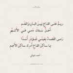 ريم على القاع من اجمل قصائد احمد شوقي
